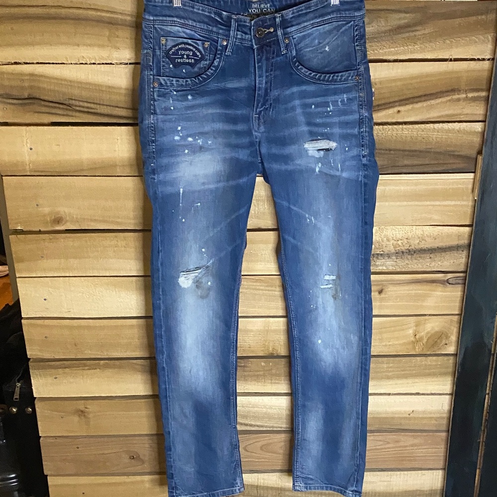 Spykar Distressed slim fit Jeans size 30x34